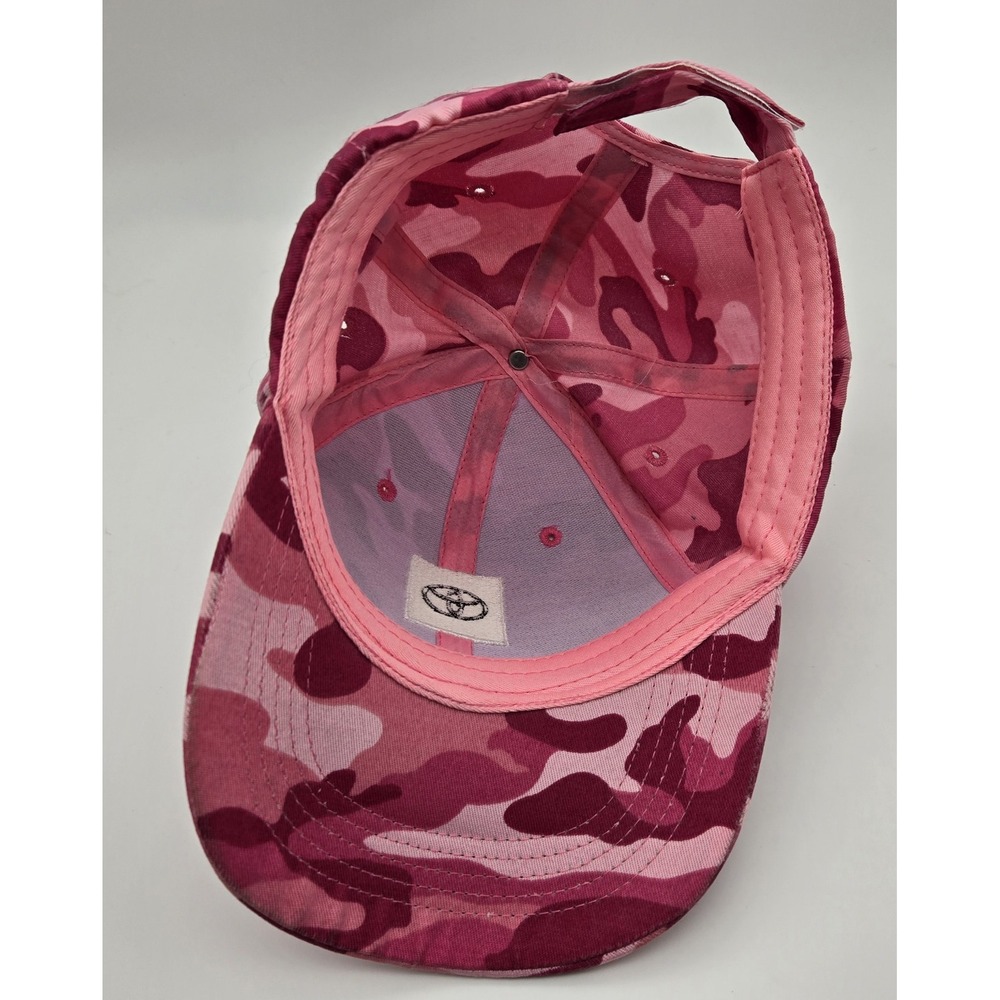 Toyota Cap Hat Adult Womens Adjustable Hook & Loop Camouflage Outdoor Wear - Picture 7 of 11